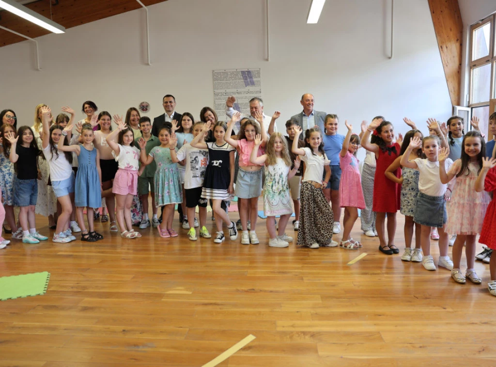 Milićević otvorio sportsko-obrazovni kamp za decu u Surdulici