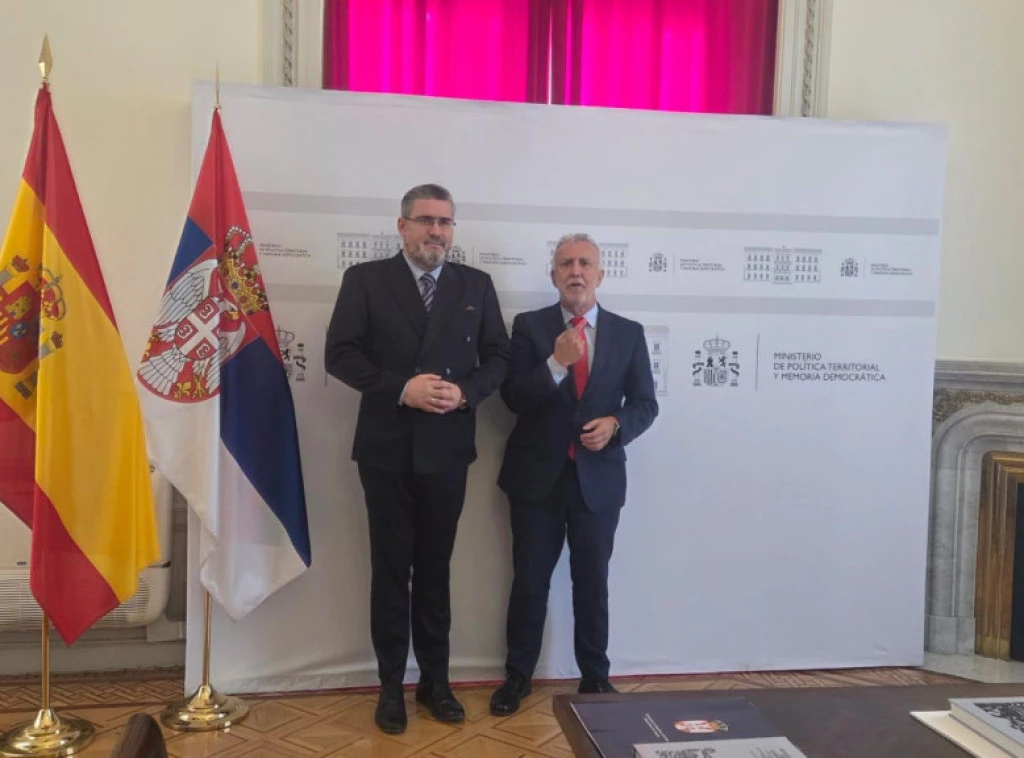 Starović se u Madridu sastao sa državnim sekretarom Ministarstva spoljnih poslova &Scaron;panije zaduženim za EU