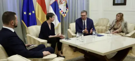 Vučić sa Anke Konrad: Snažna posvećenost daljem jačanju saradnje Srbije i Nemačke