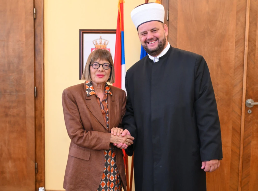 Gojković razgovala sa Ziljkićem o podr&scaron;ci Pokrajinske vlade Islamskoj zajednici u AP Vojvodina