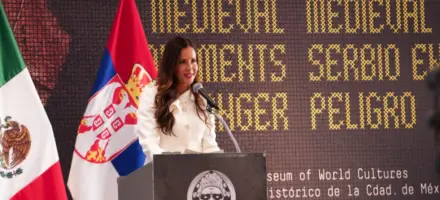 Tamara Vučić u Meksiku otvorila izložbu &lsquo;Srpski srednjovekovni spomenici u opasnosti&rsquo;
