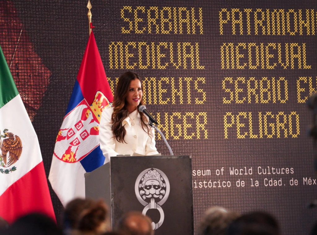 Tamara Vučić u Meksiku otvorila izložbu &lsquo;Srpski srednjovekovni spomenici u opasnosti&rsquo;