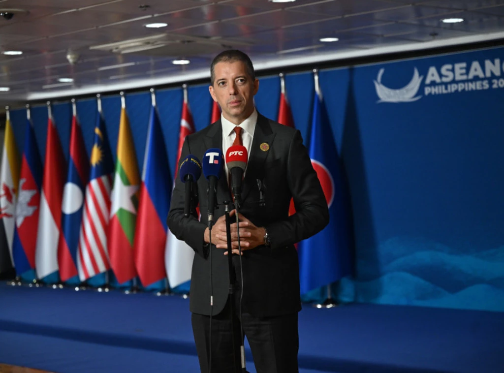 Đurić: Delegacija Srbije ostvarila tri zacrtana cilja u Manili na skupu ASEAN-a