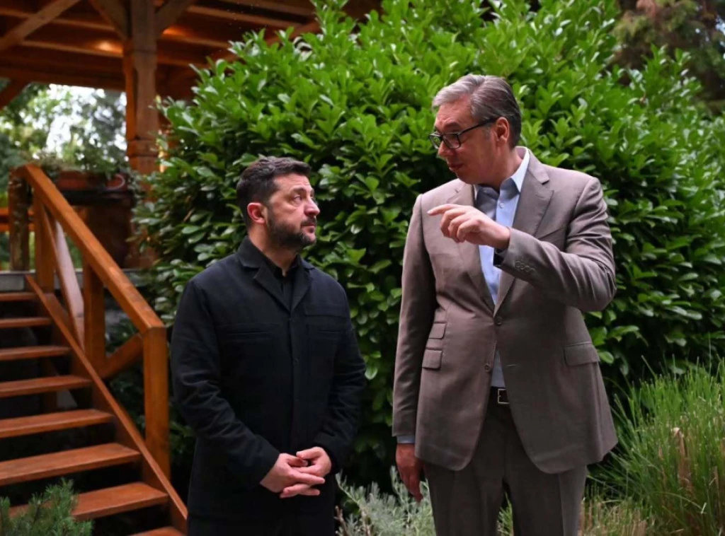 Vučić priredio večeru u čast Zelenskog: Poseta za dalji razvoj odnosa Srbije i Ukrajine