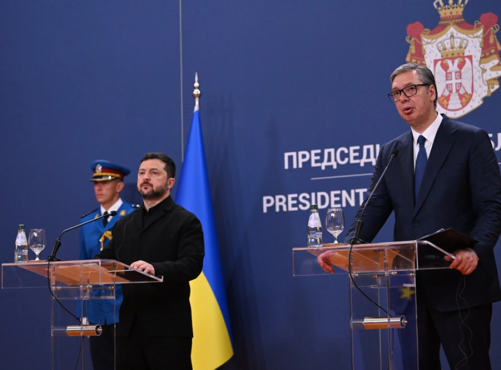 Vučić: Srbija i Ukrajina povećale nivo trgovinske razmene; Zelenski: Veoma cenimo podr&scaron;ku Srbije ukrajinskom narodu