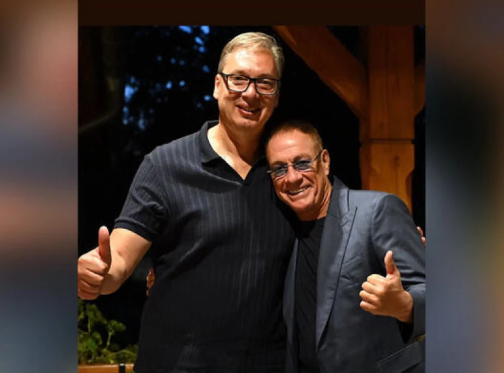 Vučić ugostio Žan-Kloda Van Dama