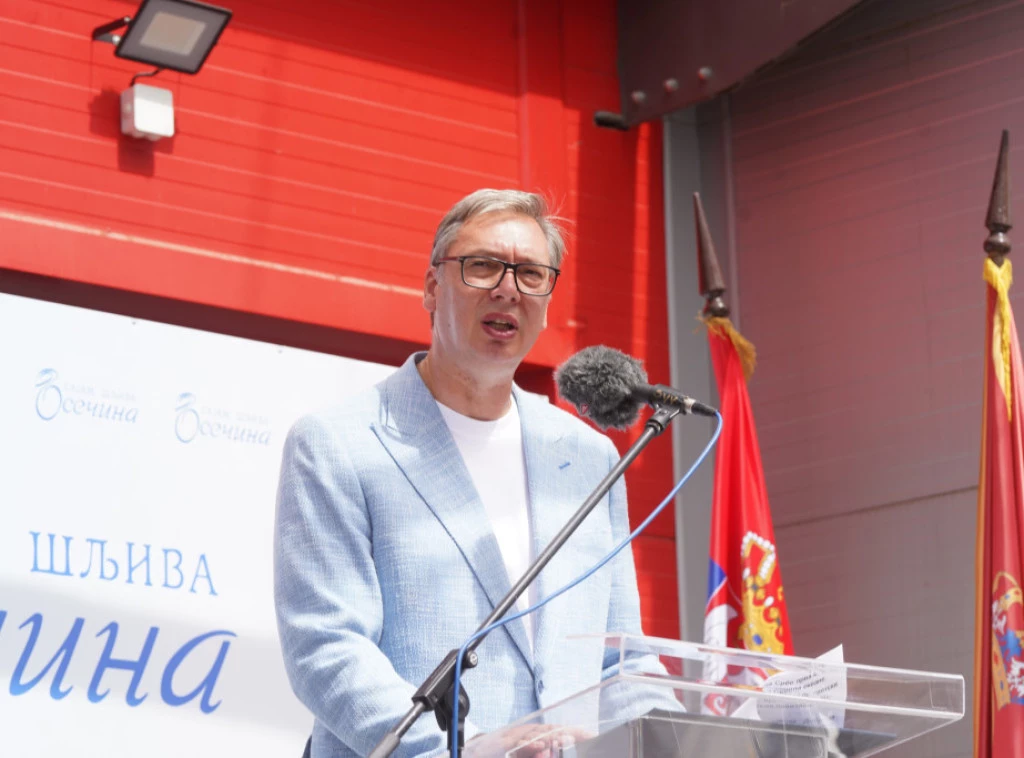 Vučić: &Scaron;ljiva je prvi srpski prepoznatljiv brend i stub srpske poljoprivrede